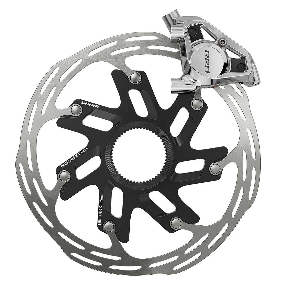 Die neue SRAM RED AXS Bremssattel- und -scheiben Kombi