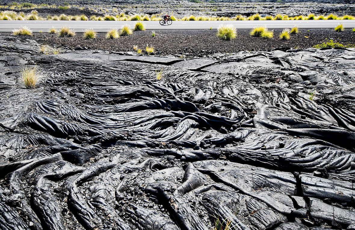 Hitzetag in den Lavafeldern