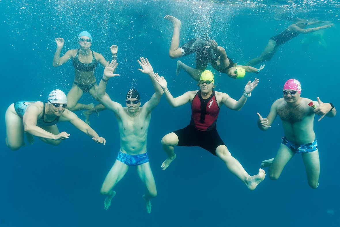 Morning Swim in der Kailua-Bay