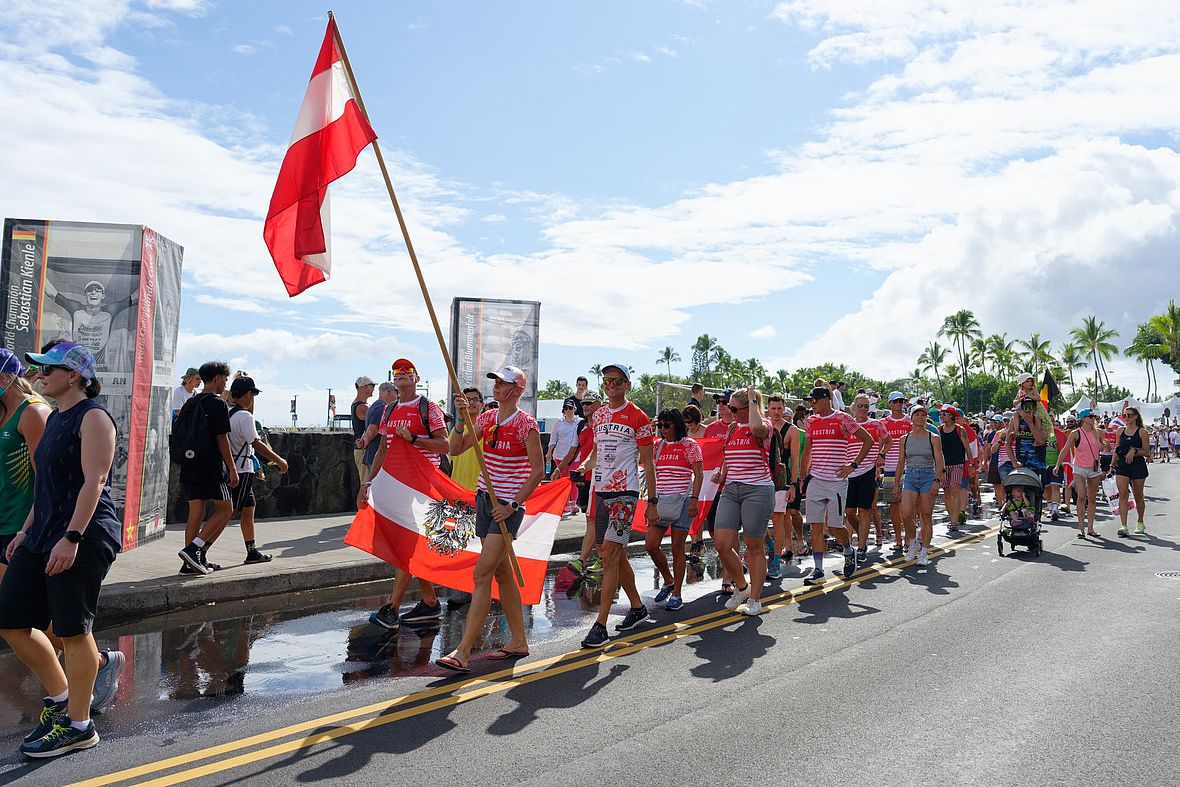 Österreich ist diesmal in Kona mit 64 Athletinnen und Athleten vertreten