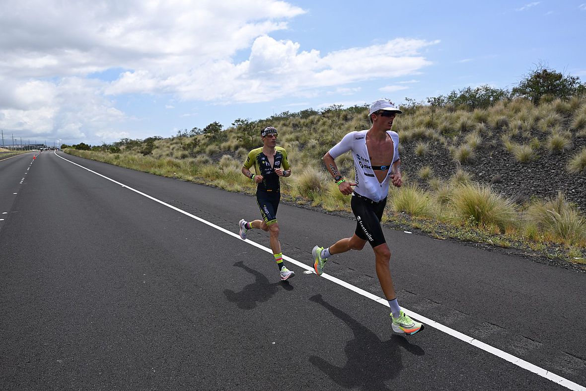 Ditlev noch vor Kienle, aber der Sieger von 2014 läuft fantastischen Marathon