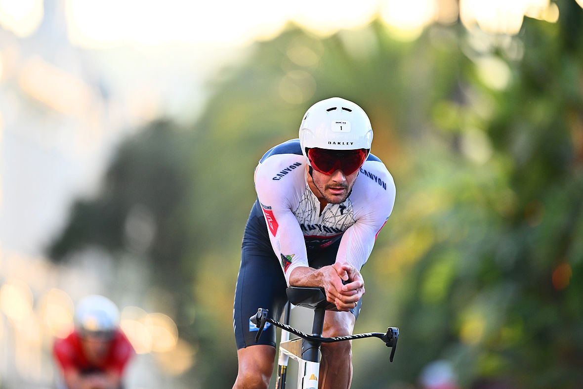 Jan Frodeno auf dem Weg ins Hinterland von Nizza