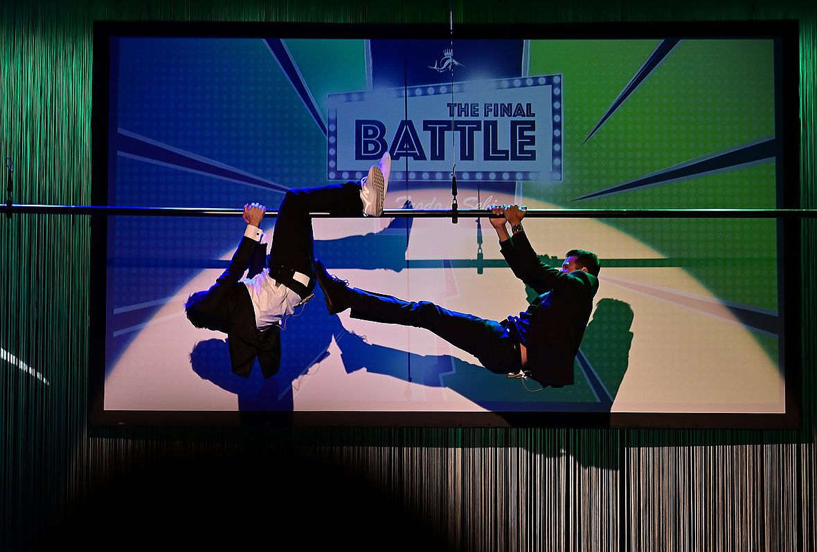 Auftakt der FINAL BATTLE an der Reckstange