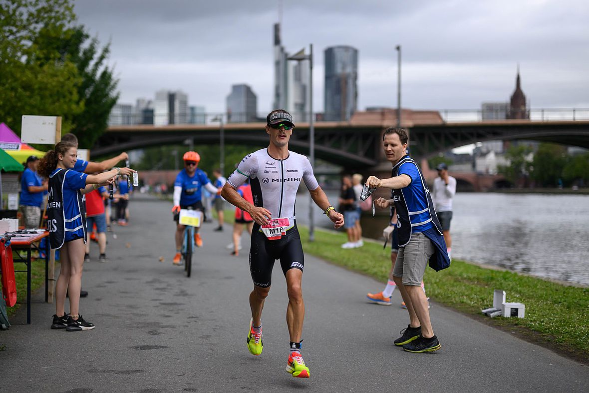 Das Podium im Blick: Gregory Barnaby