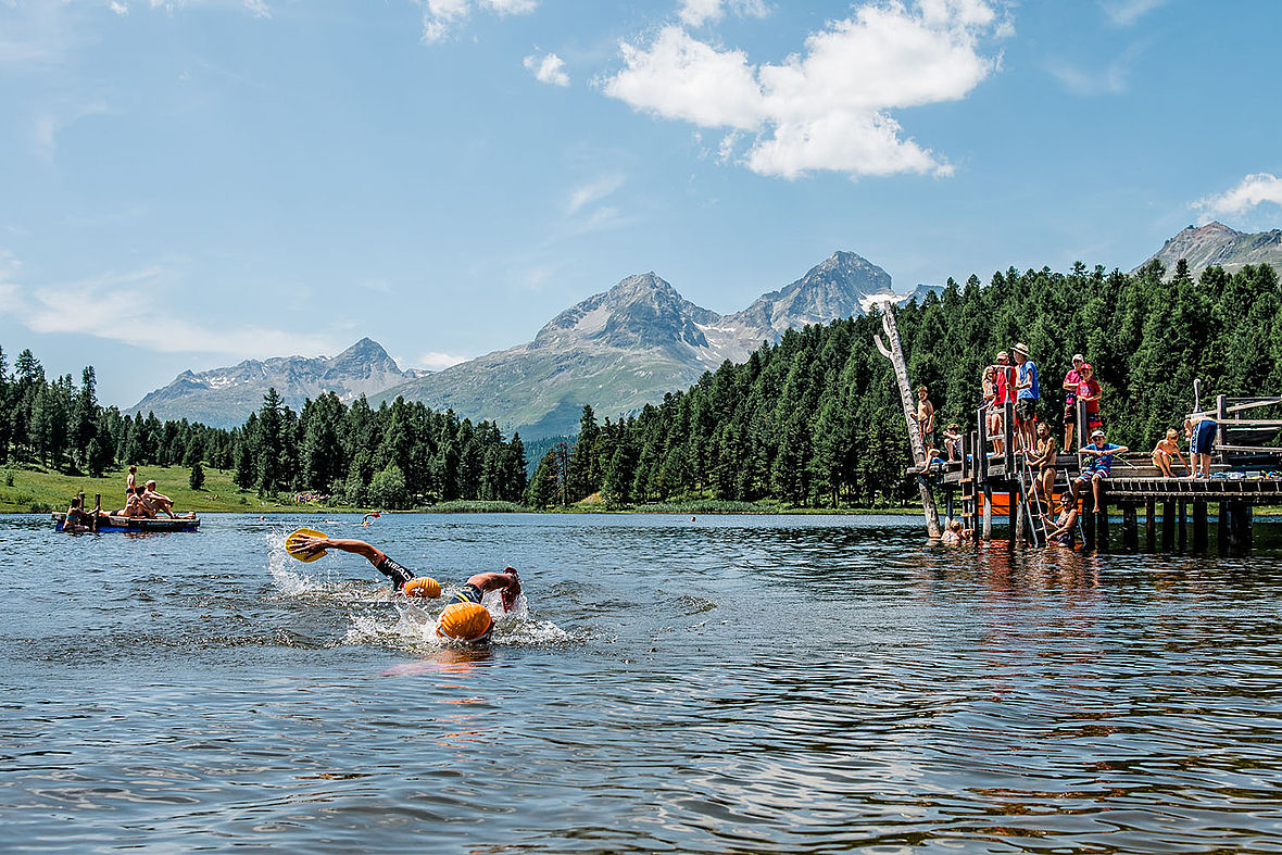 Impressionen vom ÖTILLÖ Swimrun Engadin 2015