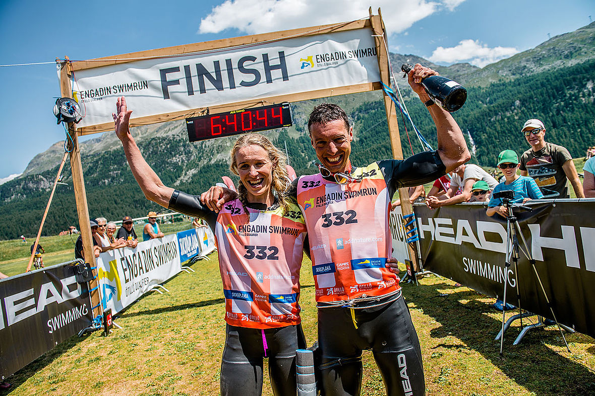 Impressionen vom ÖTILLÖ Swimrun Engadin 2015