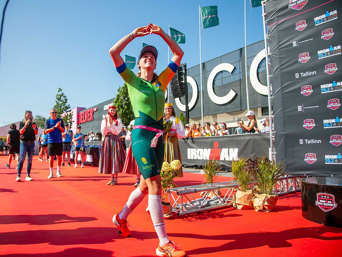 Caroline Pohle ist Ironman 70.3 Europameisterin 2024