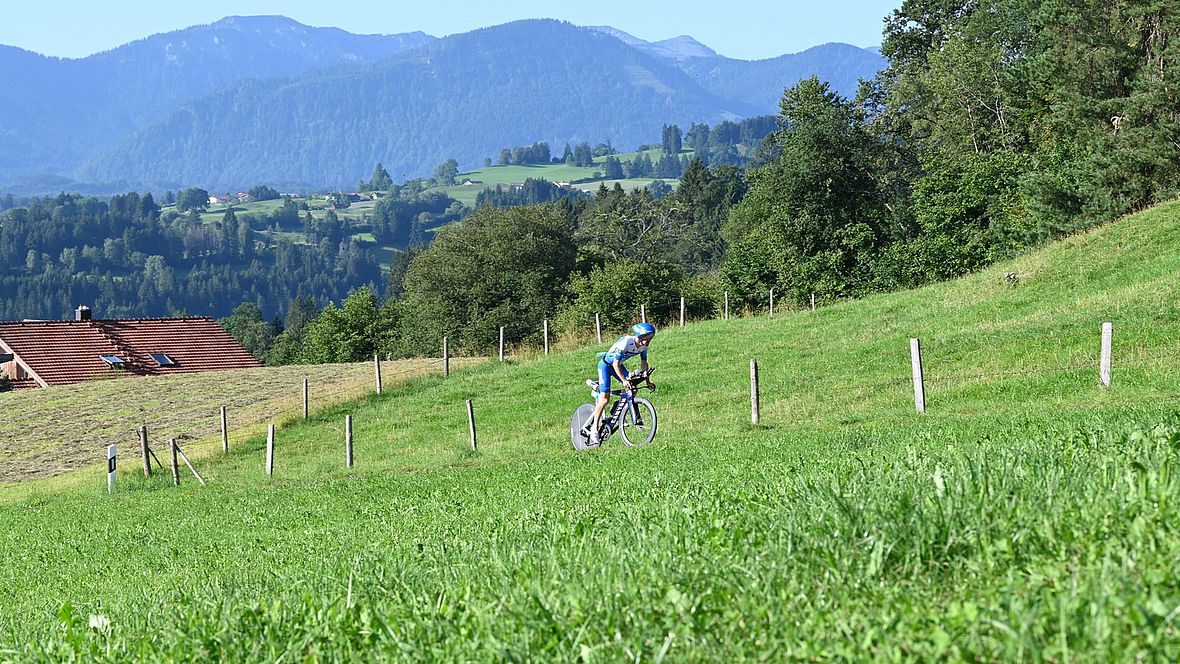 In der Verfolgerrolle: Patrick Lange