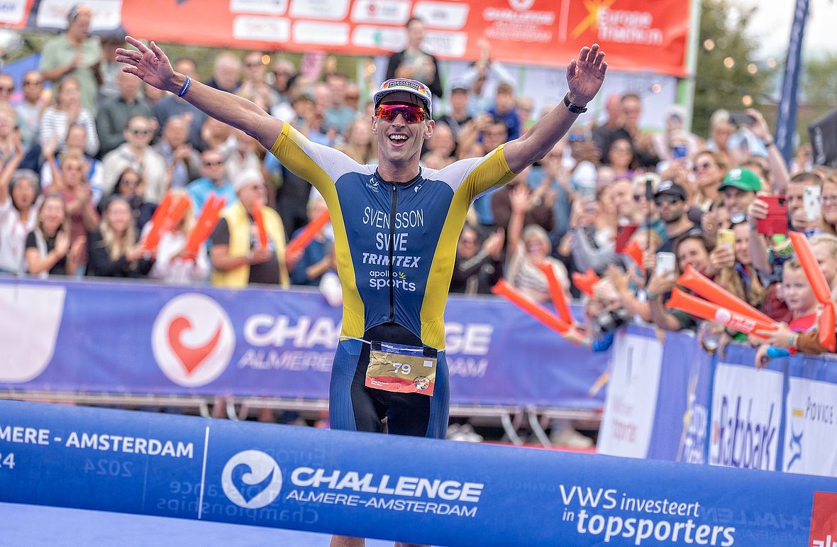 Beim dritten Start in Almere hat es für Jesper Svensson mit dem Sieg geklappt