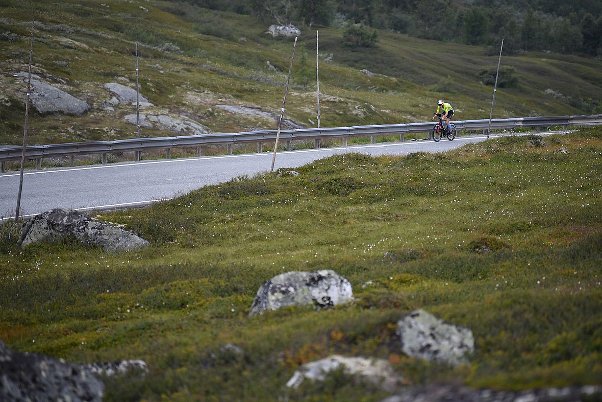 Sebastian Kienle ganz allein unterwegs auf der Hardangervidda