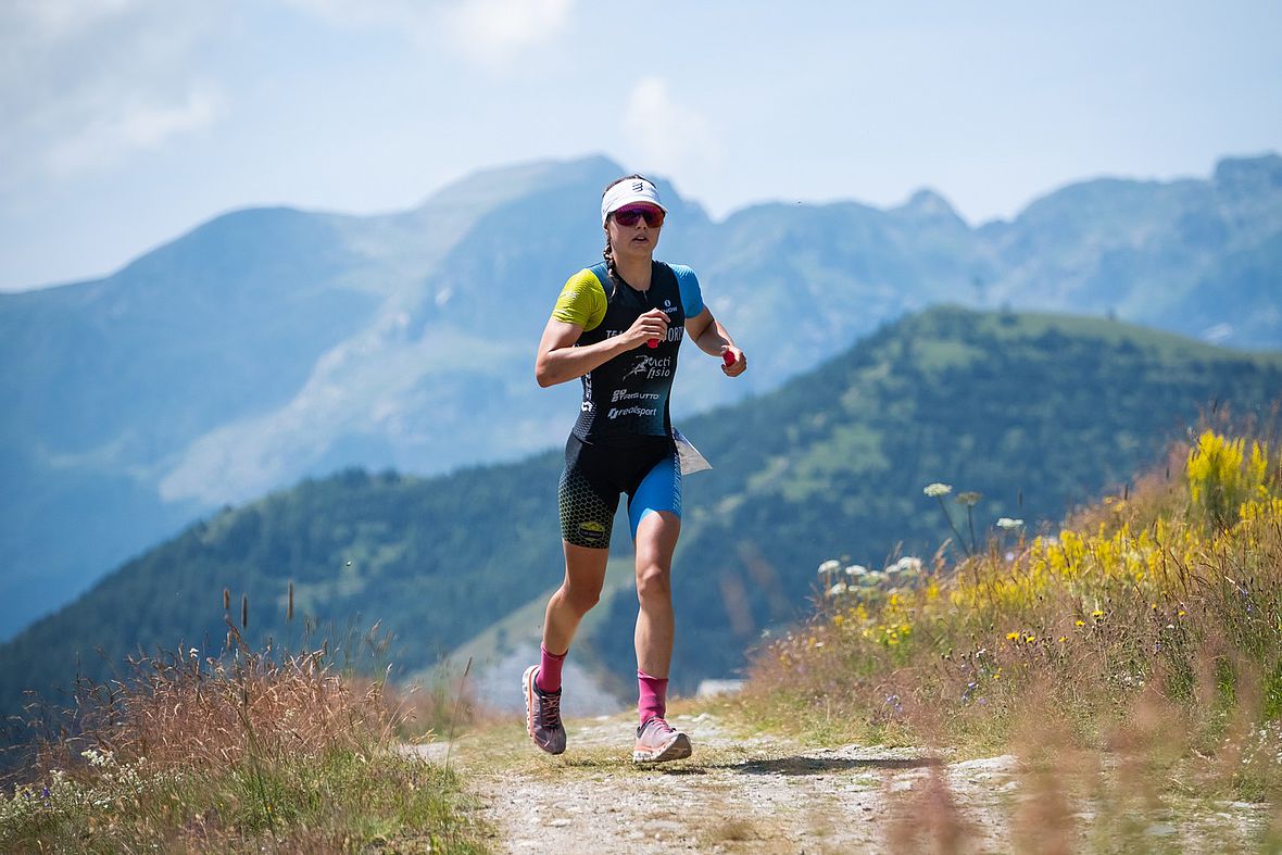 Alanis Siffert ist im Halbmarathon weit in Führung