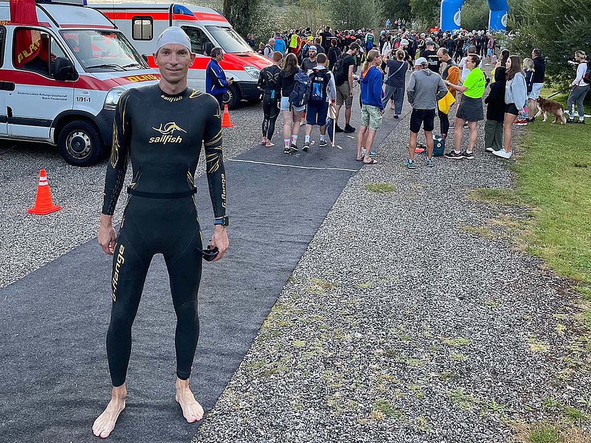 Michael Wetzel ist bereit für den 1. Nordschwarzwald Triathlon