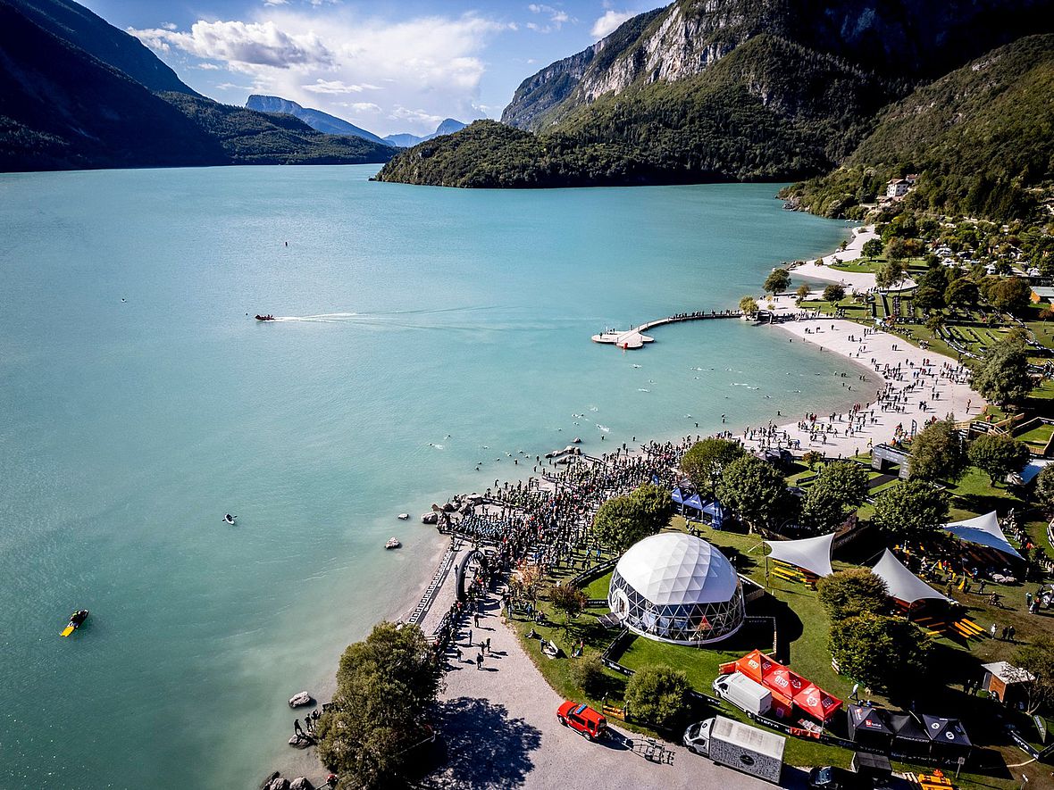 Das Amiente am Lago di Molveno