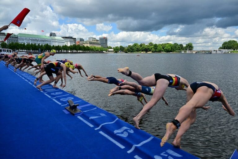 Start am Jungfernstieg