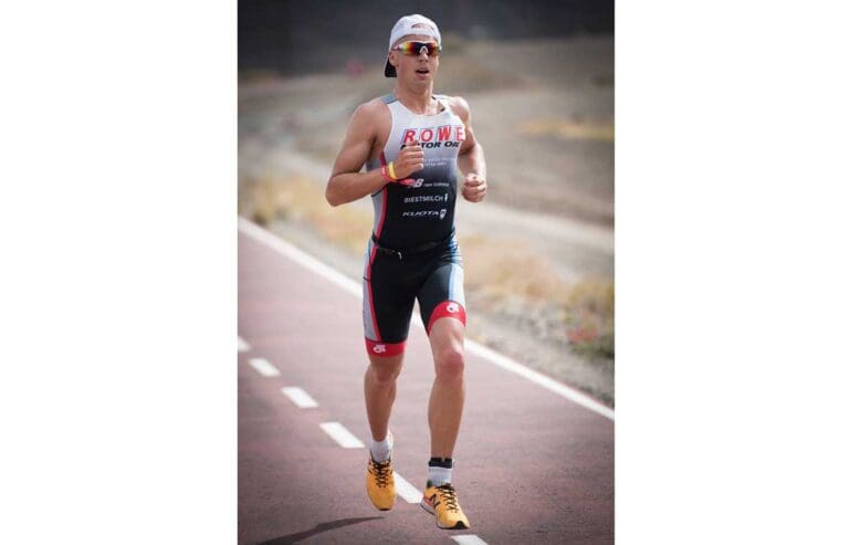 Andreas Böcherer lief im Halbmarathon von Rang vier auf Rang eins nach vorne