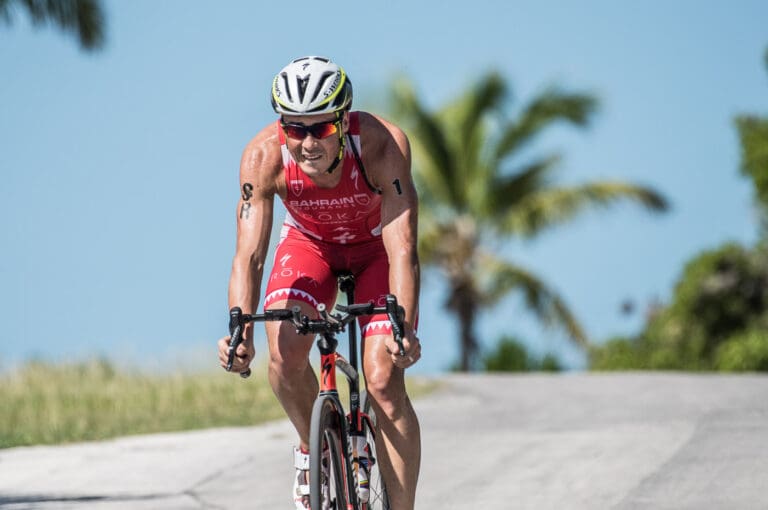 Volle Kontrolle: Javier Gomez domierte auch den Sprinttriathlon von der Spitze