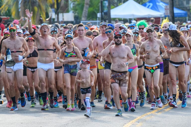 Der Underpants Run 2016 setzt sich in Bewegung