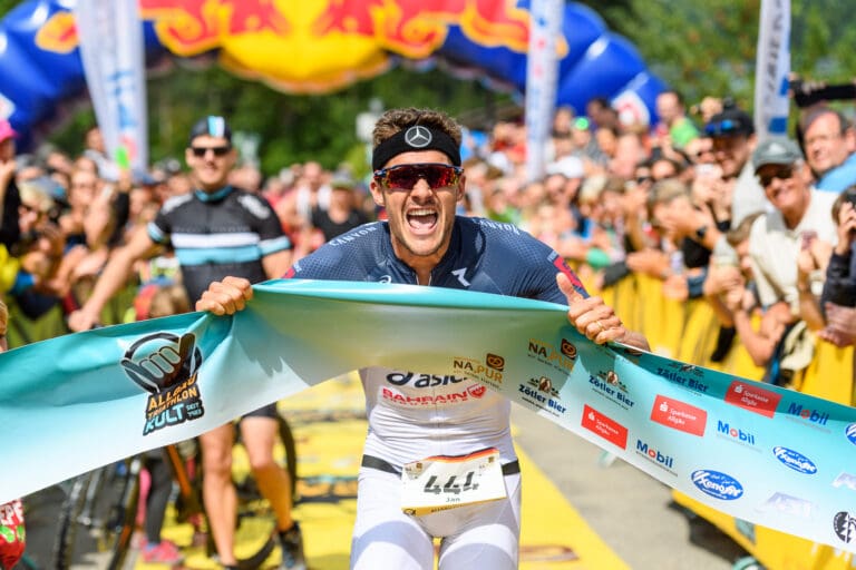 Jan Frodeno jubelt auch im Allgäu: Siege in Immenstadt über die Classic-Distanz in 3:49:55 Stunden