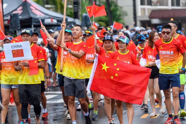 China ist ein aufstrebendes Triathlon-Land: Die Quali gabs dort auch etwas einfacher über die Ironman 70.3-Distanz zu holen