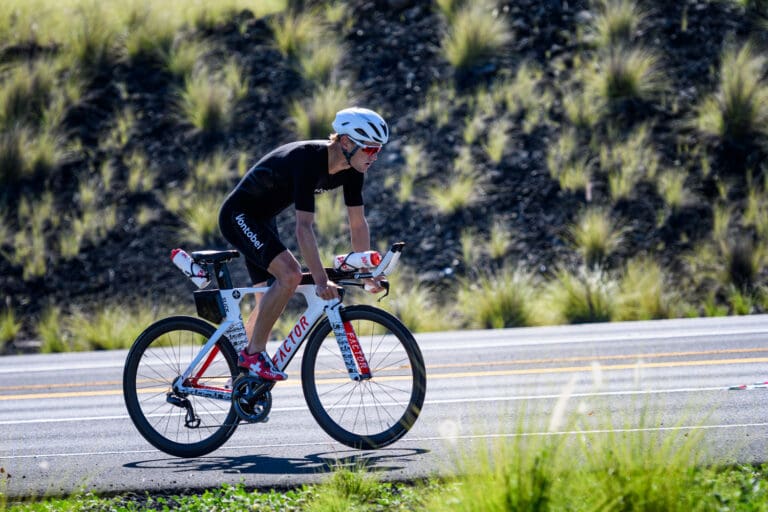 Dafür soll auch sein Factor Triathlonbike sorgen