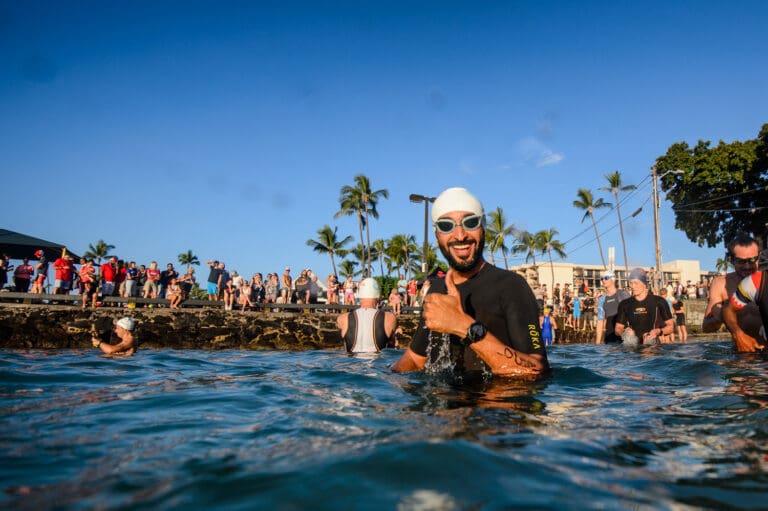 Adeliger Kona-Rookie: Auch der bahrainische Prinz Shaikh Nasser Bin Hamad Al Khalifa nimmt den Hoala Swim als Testrennen mit