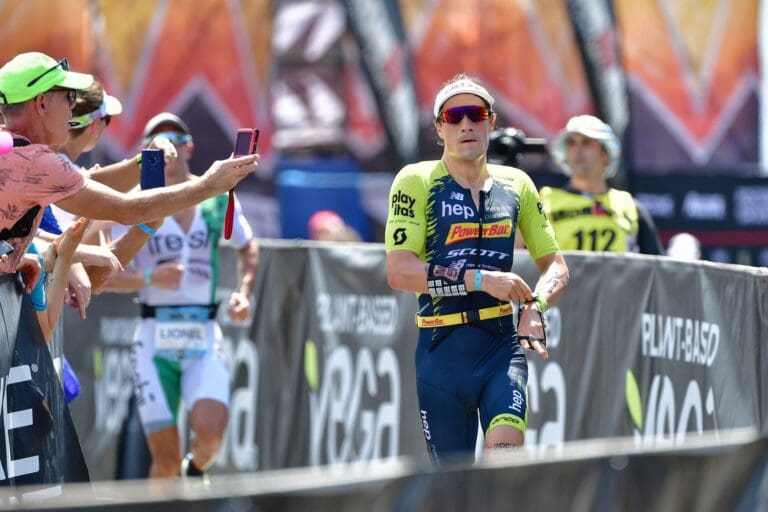 Sebastian Kienle  beim Marathonstart