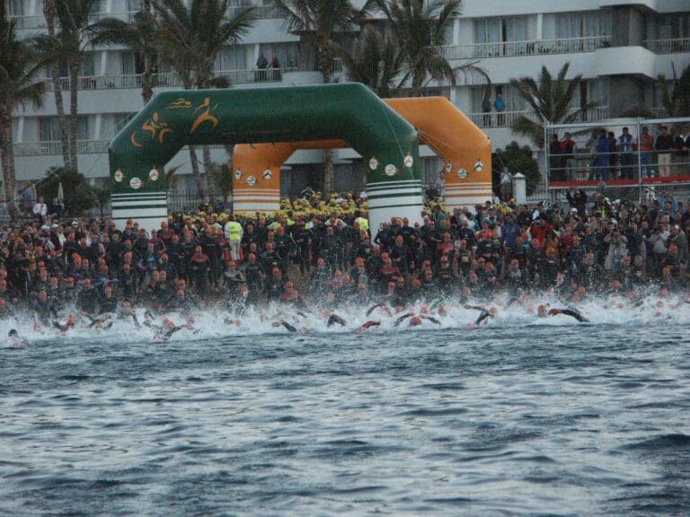 2006: 7 Uhr Puerto del Carmen - 226 km to go