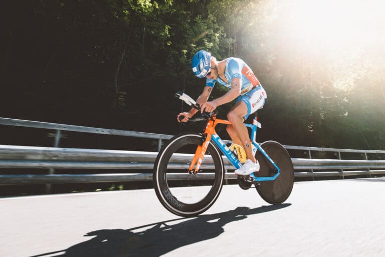 Kein Raelert-Tag: Der zweimalige Ironman 70.3-Weltmeister war nur auf der ersten Hälfte der Radstrecke in der Spitzengruppe vertreten