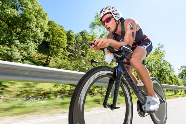 Andreas Böcherer sorgte auf den ersten 30 km für hohes Tempo an der Spitze