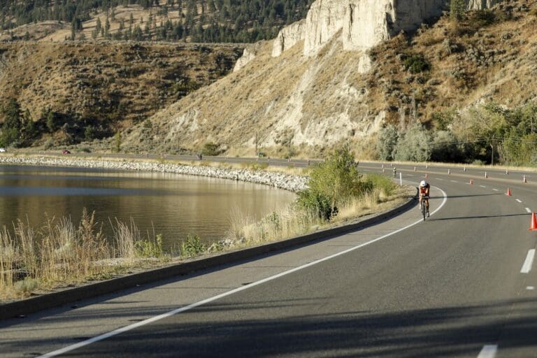 Mystisches Triathlon-Pflaster: Der Radkurs im Okanagan-Valley