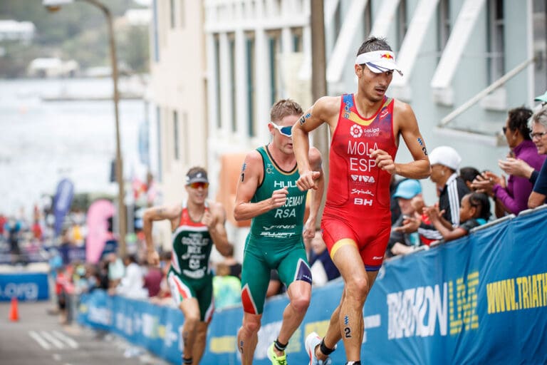 Plätze getauscht: Mario Mola übernahm die Spitze von Henri Schoeman