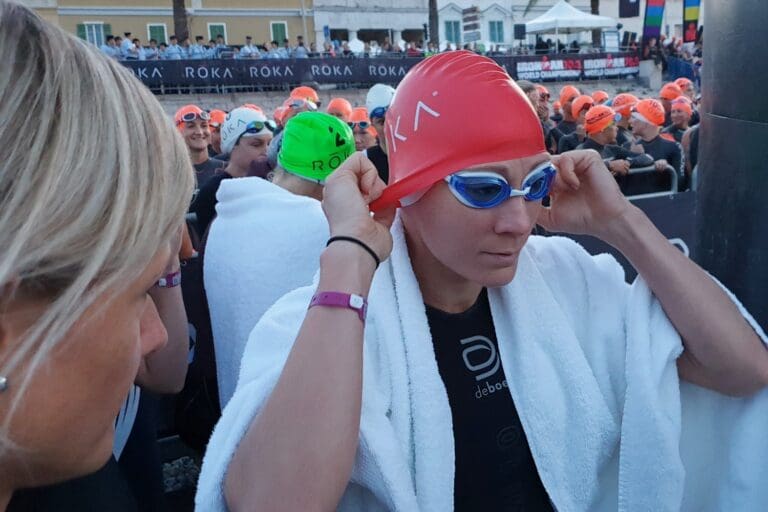 Daniela Ryf in der finalen Vorstartphase