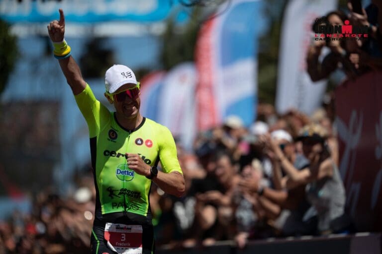 2019: Frederik Van Lierde, Hawaii-Sieger des Jahres 2013, holt sich den Sieg in Puerto del Carmen