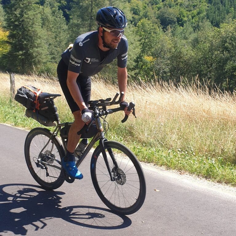 3000 km standen auf dem Rad auf dem Programm