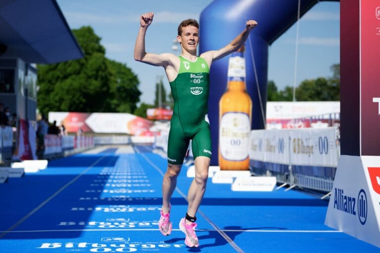 Justus Töpper sichert Triathlon Potsdam Rang zwei