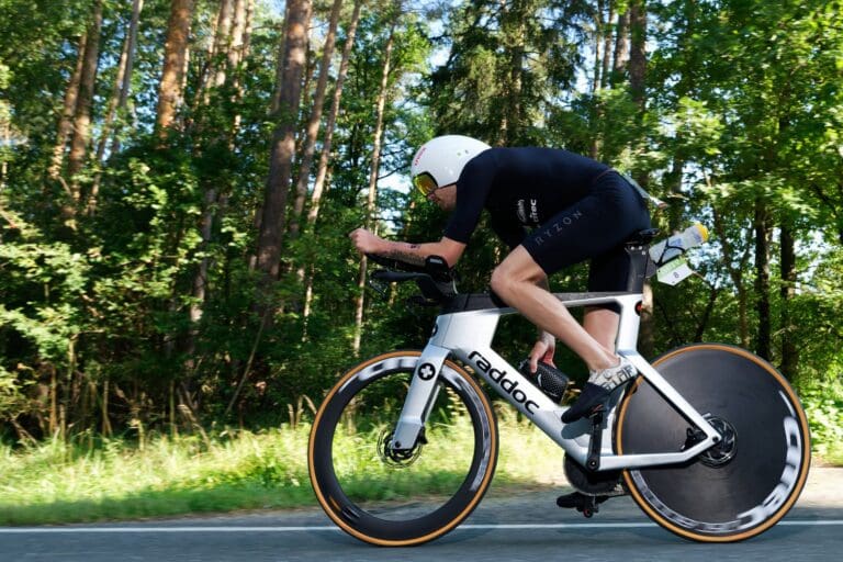 Last dance? Franz Löschke in seinem vielleicht letzten Rennen als Triathlon-Profi.