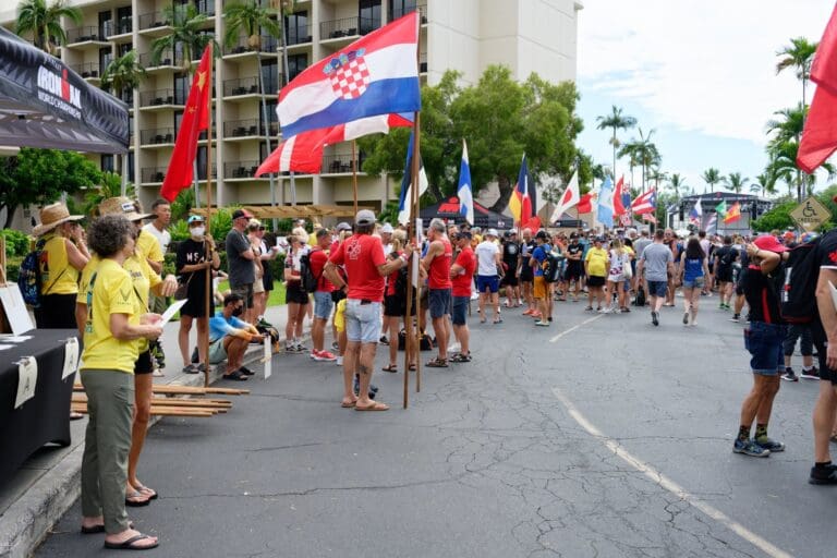 Aufstellung zur Nationenparade