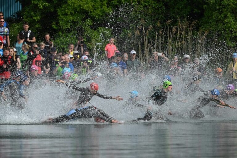 Ab nun wird Jagd auf die Vorjahressiegerinnen von Triathlon Potsdam gemacht