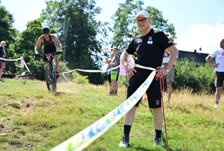 Ruben Zepuntke spielt gekonnt seine Radstärke aus