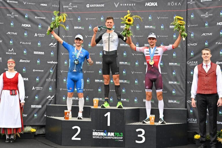 Das gabs noch nie bei einer Ironman 70.3-WM: Ein rein deutsches Podium