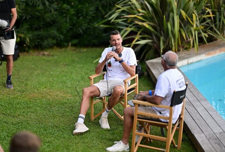 Jan Frodenos Presse-Abend über den Dächern von Nizza