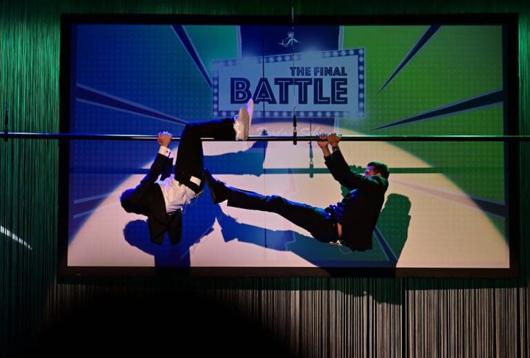 Auftakt der FINAL BATTLE an der Reckstange