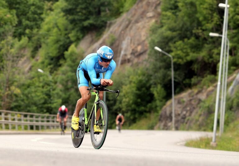 Andreas Dreitz: Am Anfang auf der Radstrecke noch zurückhaltend, dann zündete der Oberfranke den Turbo