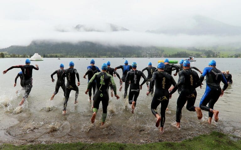 Start zur Challenge Walchsee 2017