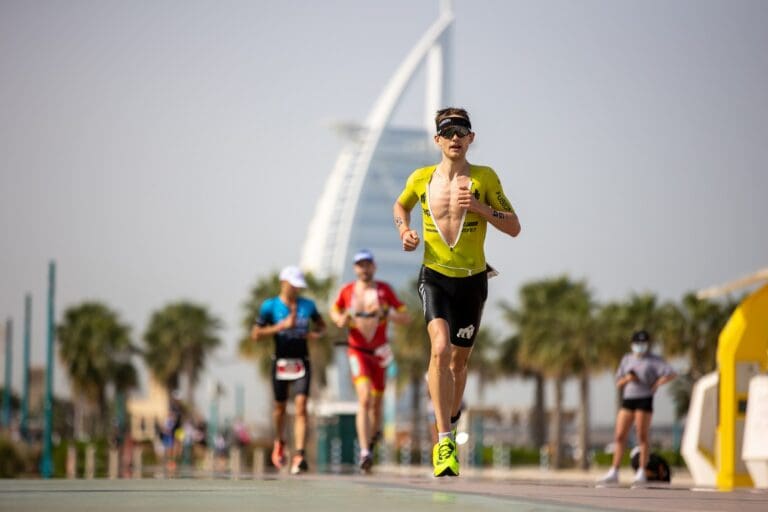 Daniel Bækkegård lief im Halbmarathon schnell in Richtung Leaderposition