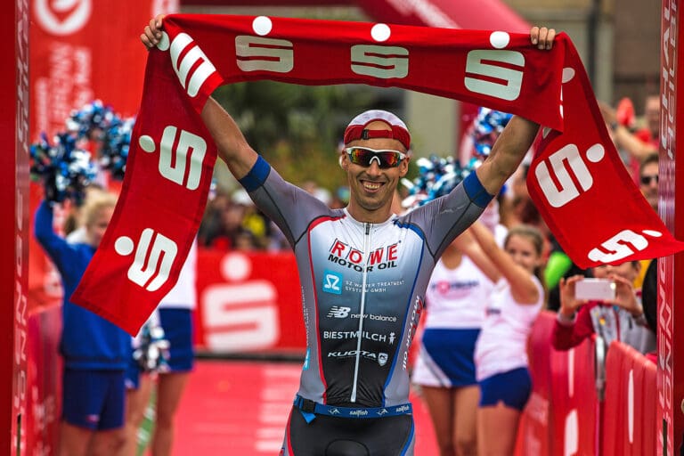 Andi Böcherer ist der Triathlon der Stunde: Auch bei der Challenge Heilbronn hatte die Konkurrenz keine Chance gegen den Freiburger