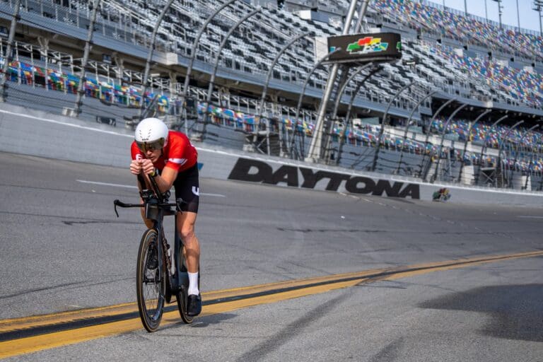 Warmfahren auf den Daytona Speedway