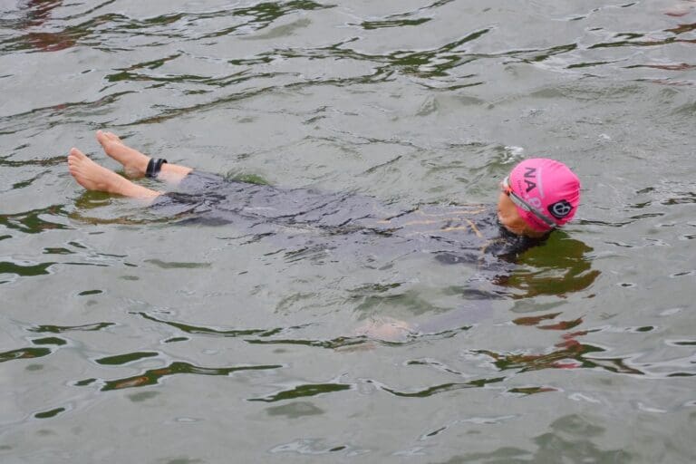 Der Alpsee wird zum Haifisch-Becken