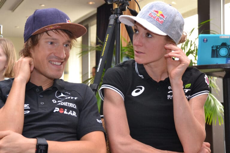 Sebastian Kienle und Daniela Ryf