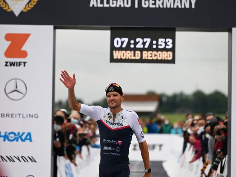 7:27:53 Stunden für 3,8 km Schwimmen, 180 km Radfahren und 42,2 km Laufen